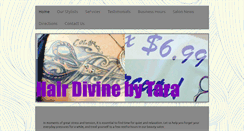 Desktop Screenshot of hair-divine.com
